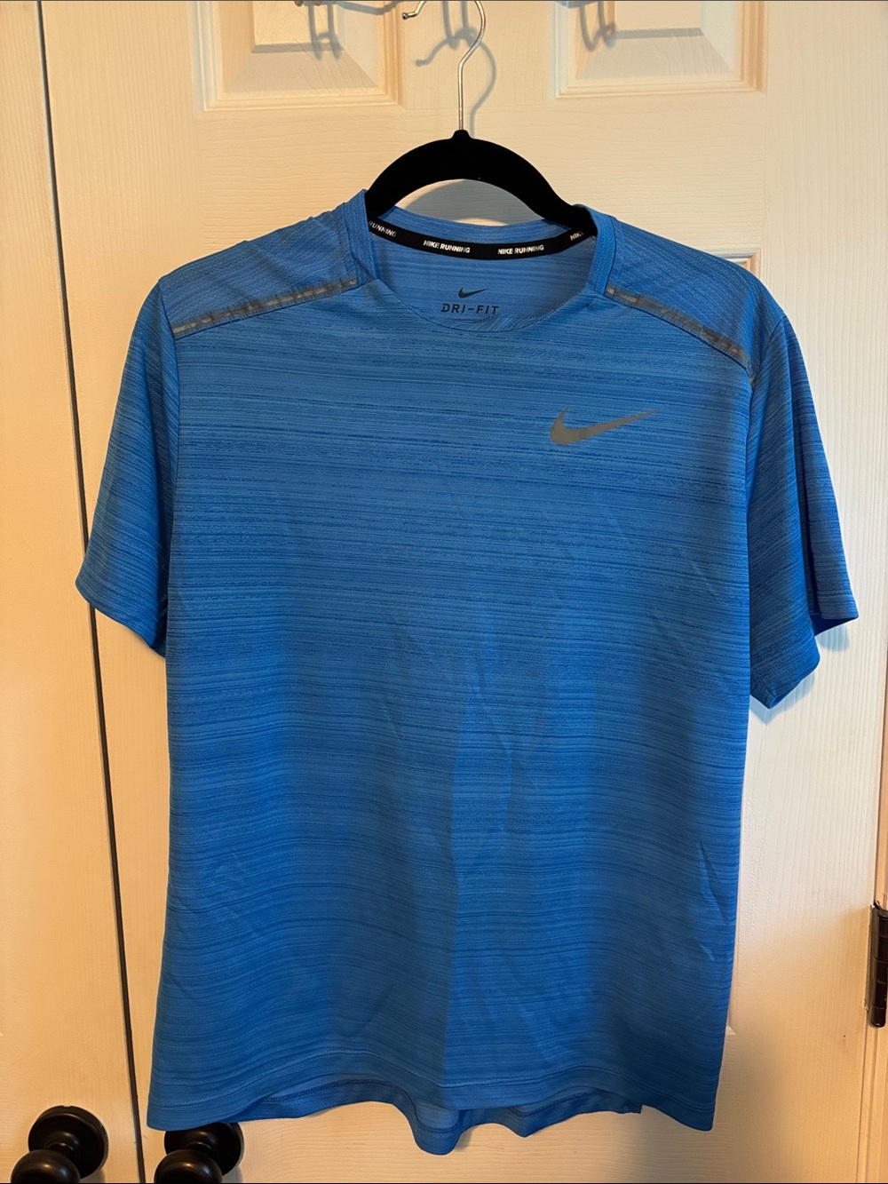 Nike Blue Dri-FIT Short Sleeve Running Tee